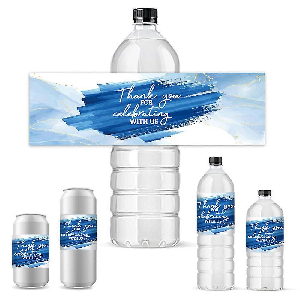 Bottle Label Adhesive Stickers Rectangle Word 216x64mm