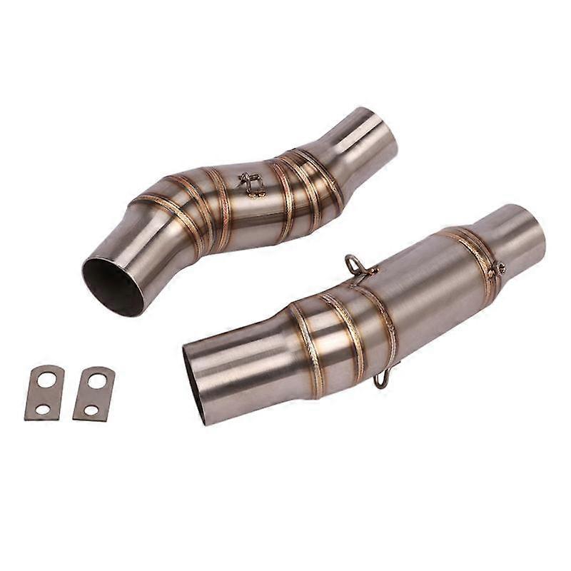 Motorcycle Exhaust Pipe Muffler Mid Link Pipe Stainless Steel Slip On With DB Killer For Kawasaki Z1000 10-21 Z1000SX Until 201