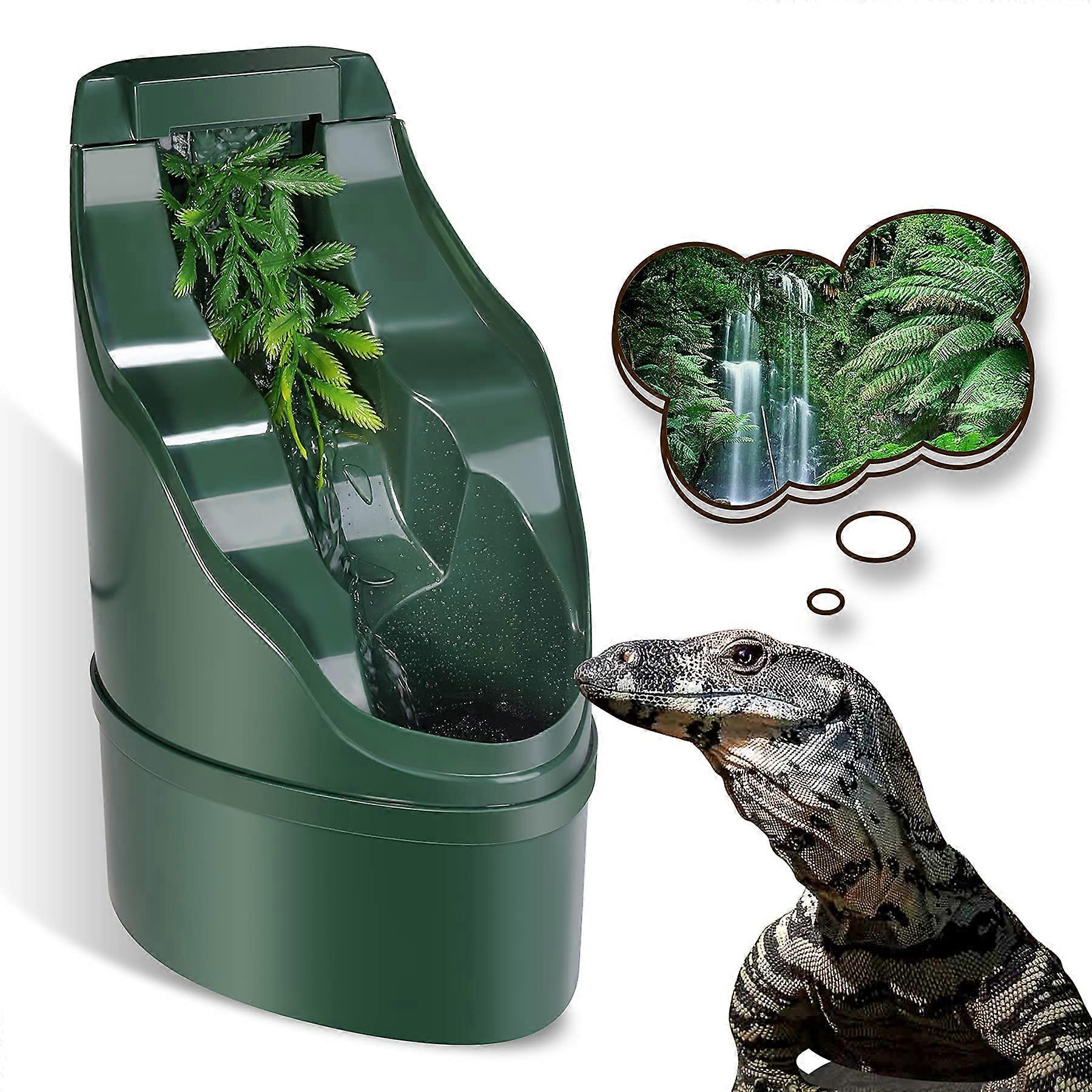 Drinking Fountain Water for Chameleon Lizard Snake Spider Frog Gecko