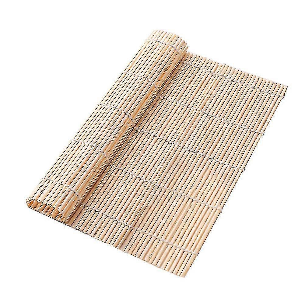 2Pcs Bamboo Rolling Mat For Sushi Japanese Style(24*24cm)