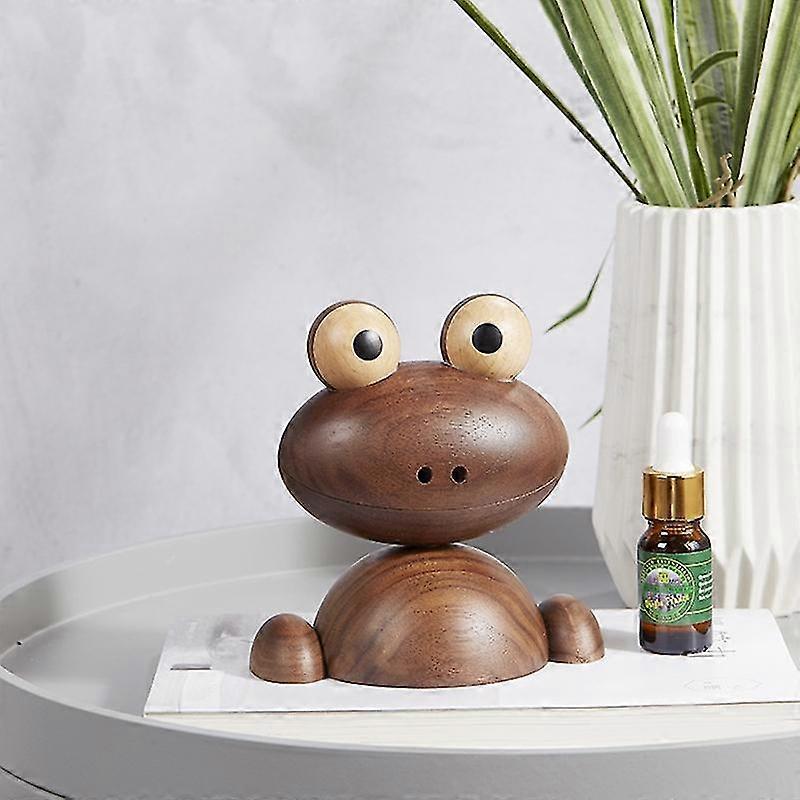 Wood grain aromatherapy essential oil diffuser, large capacity, silent design, non-toxic, odorless a