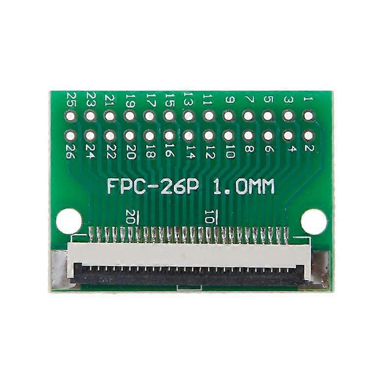 1.0mm FPC/FFC PCB Converter Board Adapter Socket Plate Welding With Connector