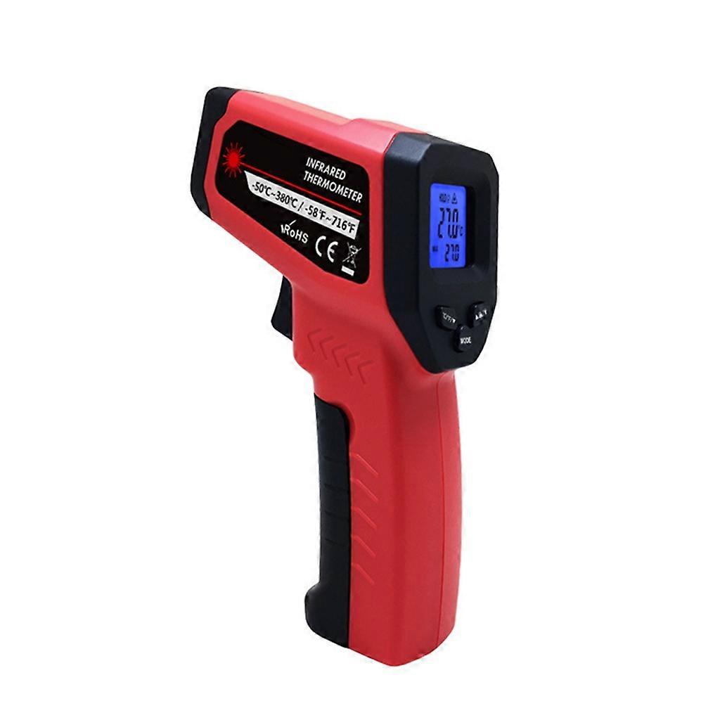 Digital infraröd termometer temperaturmätare Beröringsfri pyrometer Hygrometer