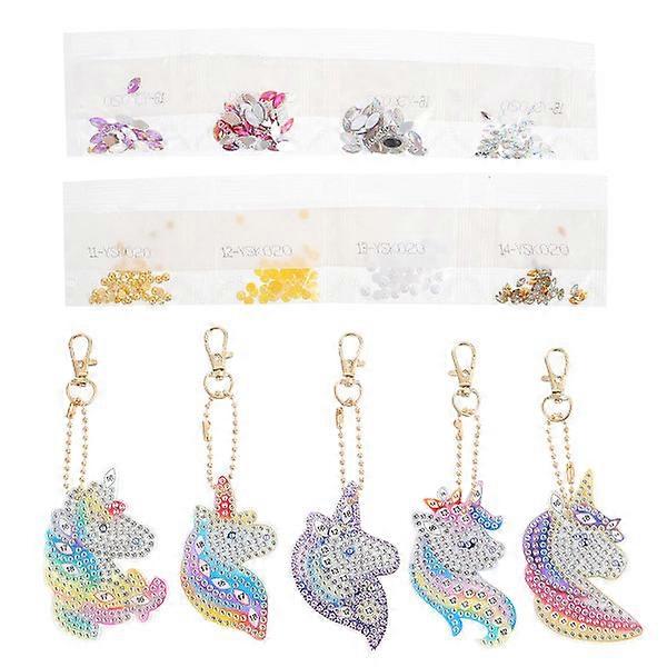 1 Set Handmade Pendant Key Chain Hanging Pendant Unicorn Ornament (Unicorn)