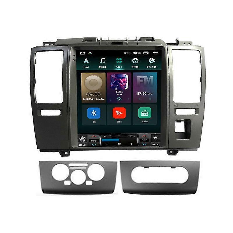 For Nissan Tiida 2004-2013 Android Car Radio Stereo 4g 8-core Carplay Tesla Vetical Screen 9.7 Multimedia Player 1-32GB quad-core(no carplay)