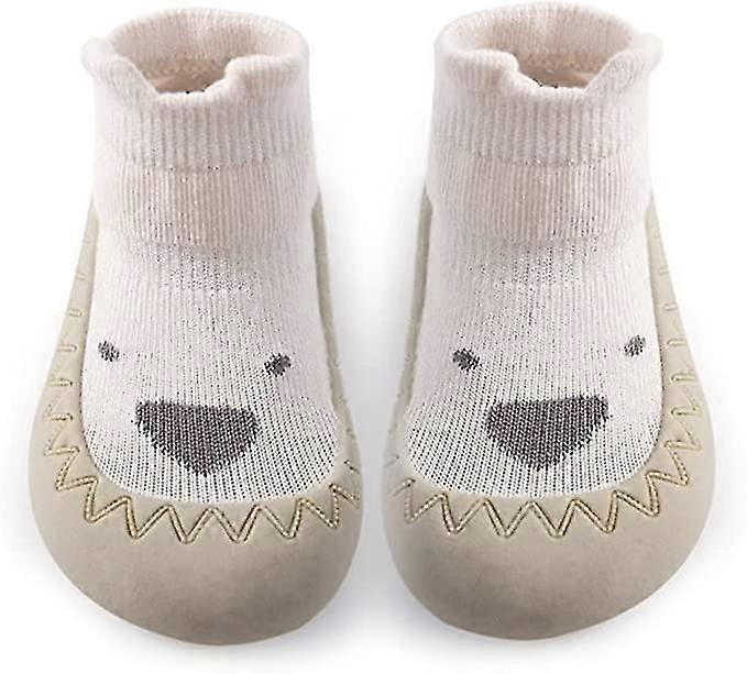 Baba zokni cipő csúszásmentes Aranyos rajzfilm puha kötött baba padlócipő Toddler cipő lányoknak fiúk Új