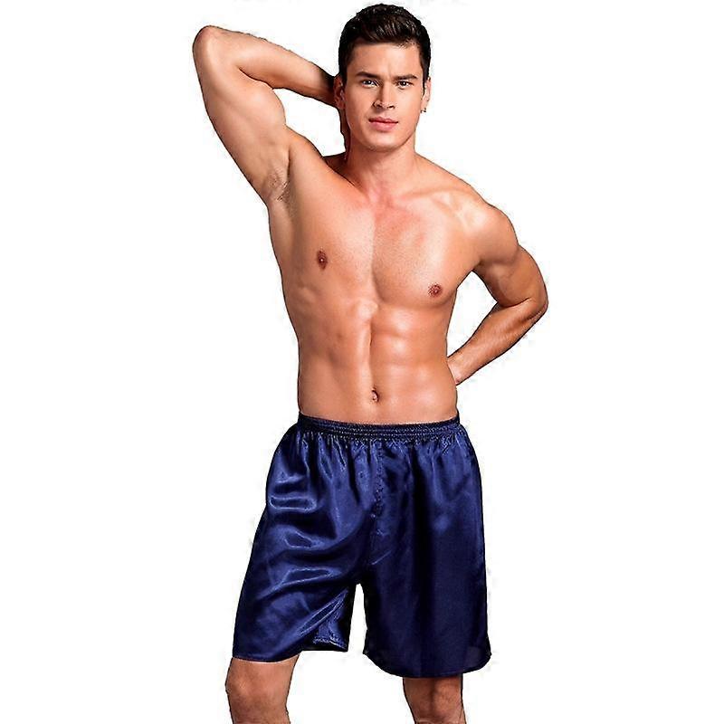 Mutande Boxer Uomo In Raso – Nero Con Vita Oro – Lusso, Comode, Taglie S-XXL – Frank And Beans