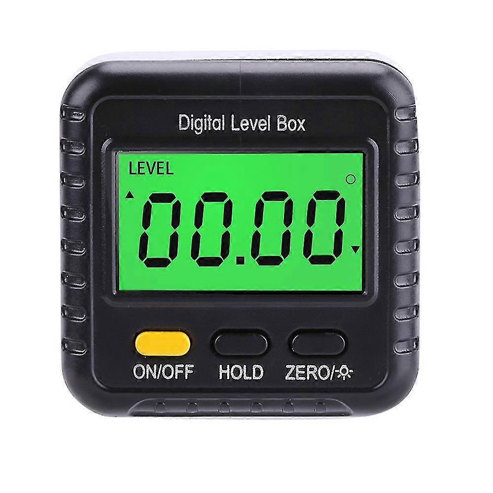 Mini Magnetic Digital Inclinometer Level Box Angle Meter Base Finder Small Electronic Protractor Angle Gauge Measuring Tool