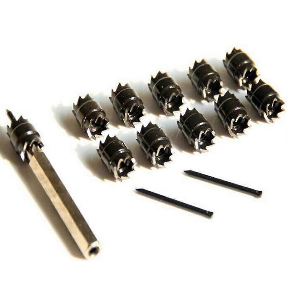 2023 New13pcs High Speed Steel Spot Weld Cutter Drill Bit Set for Removing Welded Panels without Distortion