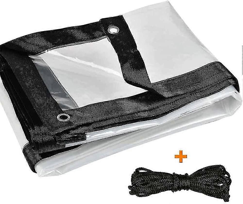 Couverture robuste bâche imperméable à l’eau 7ftx7ft, épaissir Polycover, Rip And Tear
