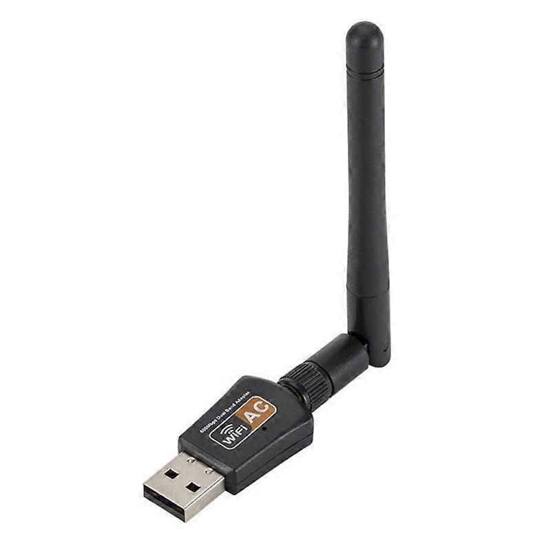 Wireless Network Card Powerful High Speed 2dB Antenna 2.4G/5.8G Dual Band USB WiFi Adapter for Windows Vista/XP/2000/7/8/10 JIKAIX