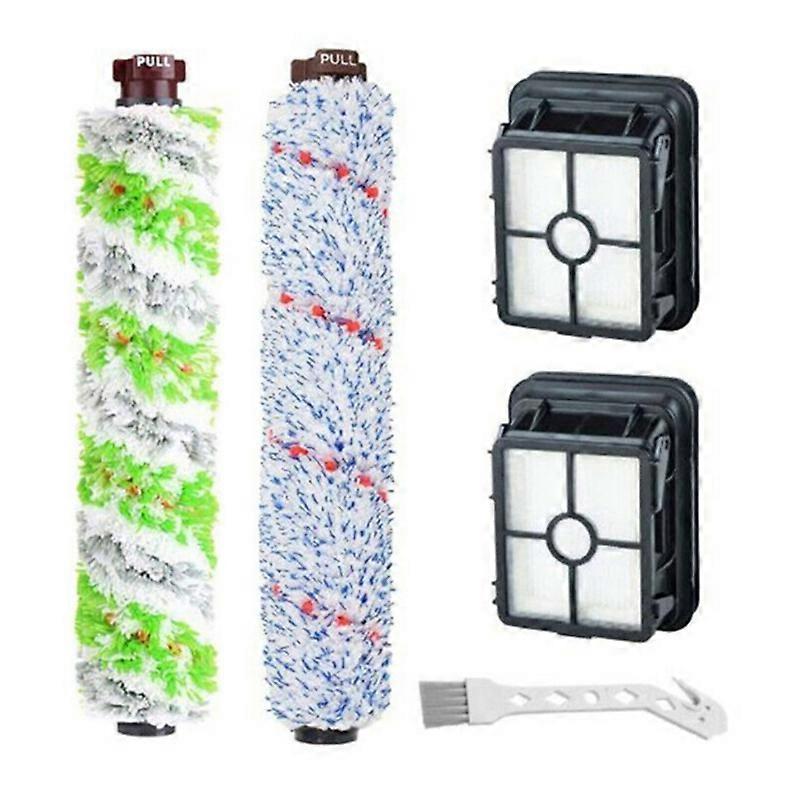 1 Set Practical High Adhesion Roller Brush Effective Easy Assembly Fabric Rolling Cleaner for Bissell JIKAIX