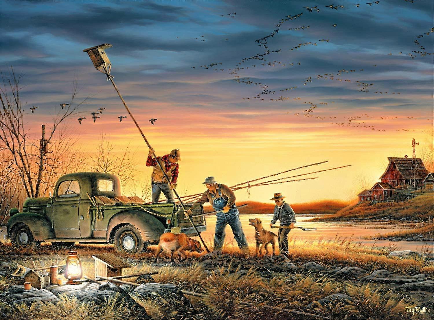 Terry Redlin - The Conservationists - 300 Piece Jigsaw Puzzle
