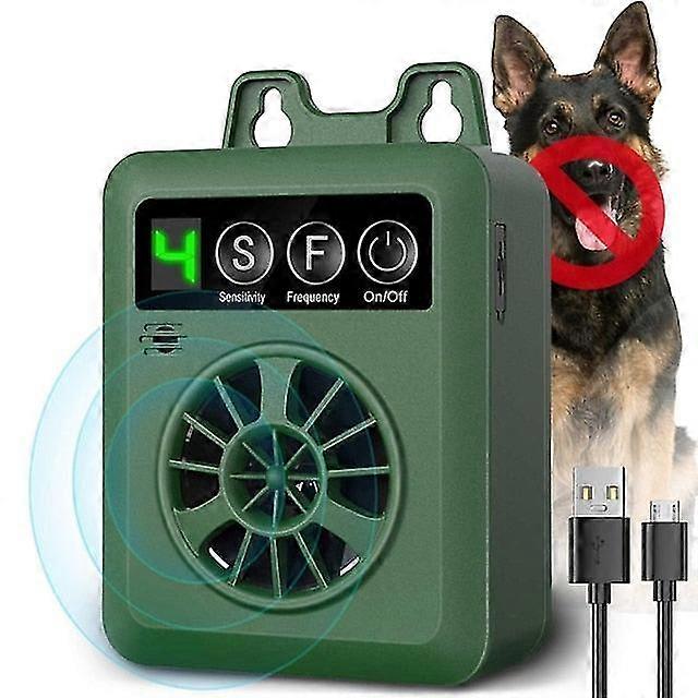 Safe Ultrasonic Dog Bark Deterrent Device Outdoor Anti Barking Dog Sonic Bark Deterrents Silencer
