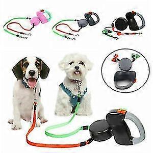 Double Dog Leash Lead 360no Tangle Retractable Pet Leash
