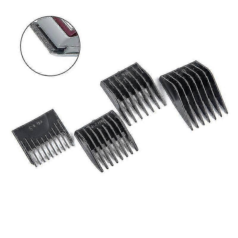 4pcs Barber H Clipper Comb Replacement Guide Comb For Moser 1400