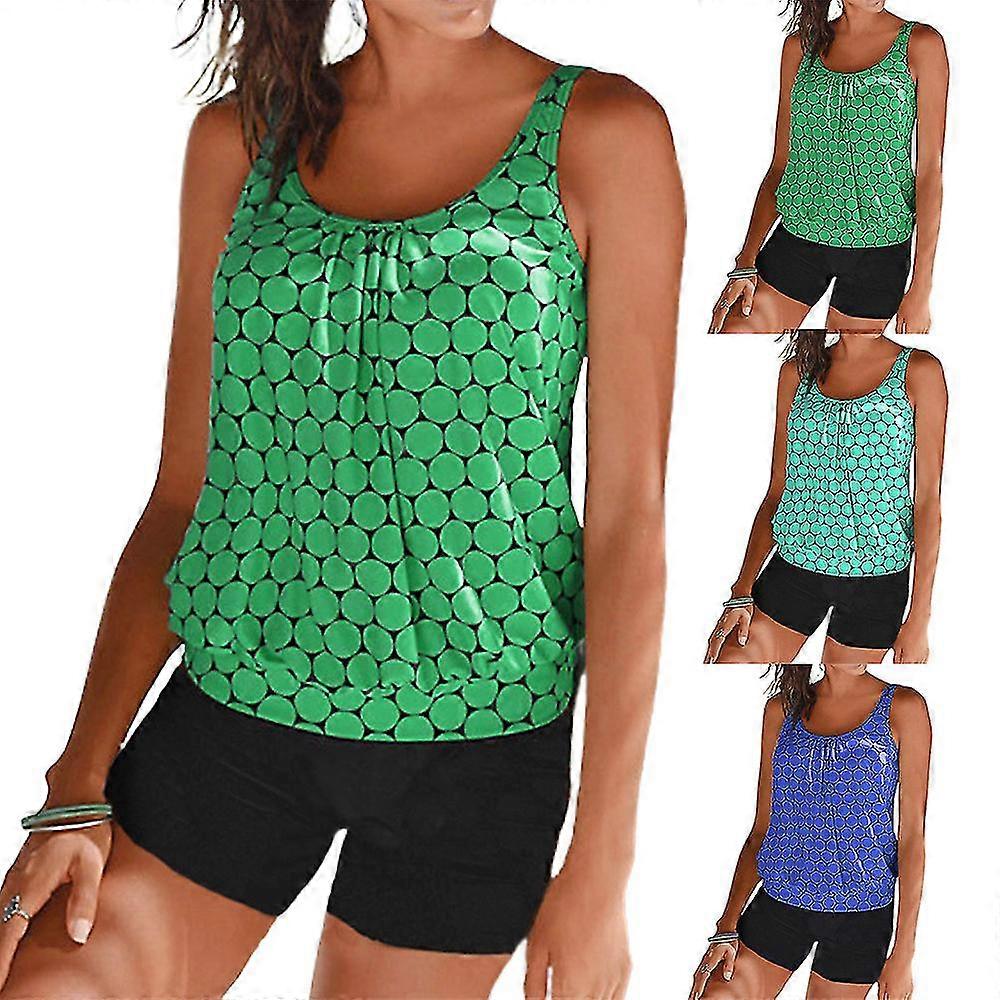 Polka Dot Relaxed Fit Heavy Scuba Top And Shorts Set main image 0