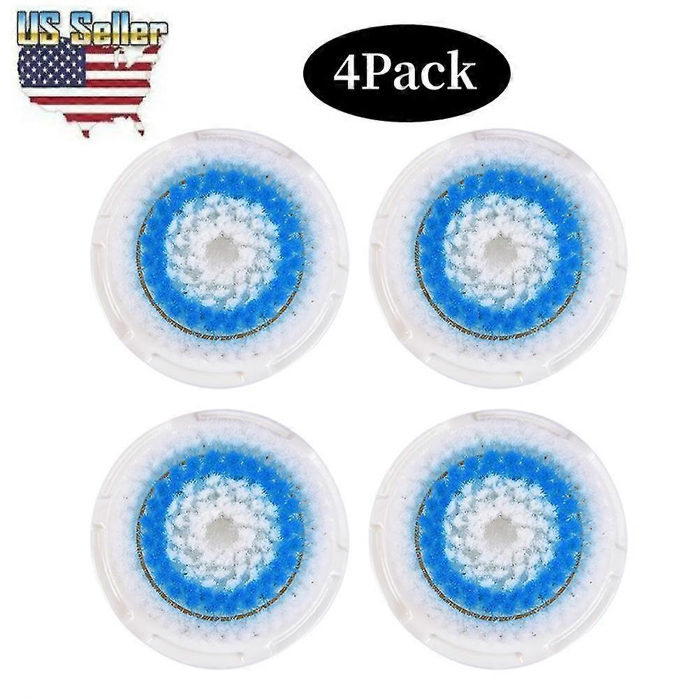 4pcs Deep Pore Cleansing Brush Heads Face Wash For Clarisonic Mia-2 Pro