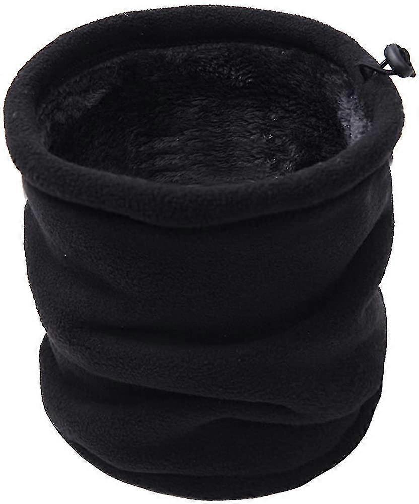Winter Wool Neck Soft Double Layer Fleece Thick Warm Neck Protector