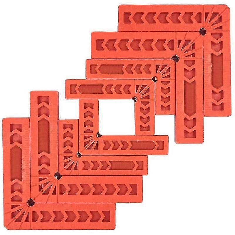 8Pcs Positioning Squares For Woodworking, 90 Degree Corner Right Angle Clamps Carpenter Corner Clam