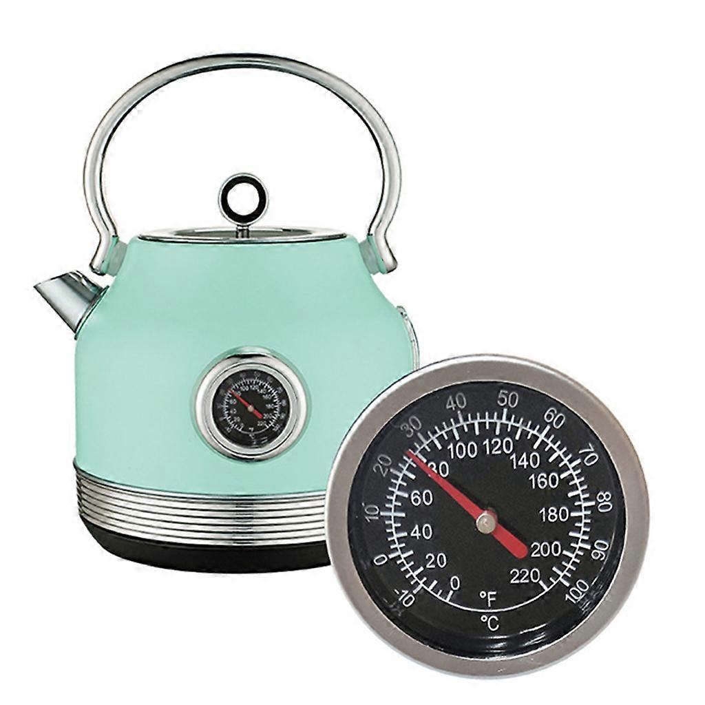 1/4" NPT Stainless Steel Dial Thermometer – -10 To 100°C / 0 To 220°F, 36mm Dial, For Kettles, Boilers & More