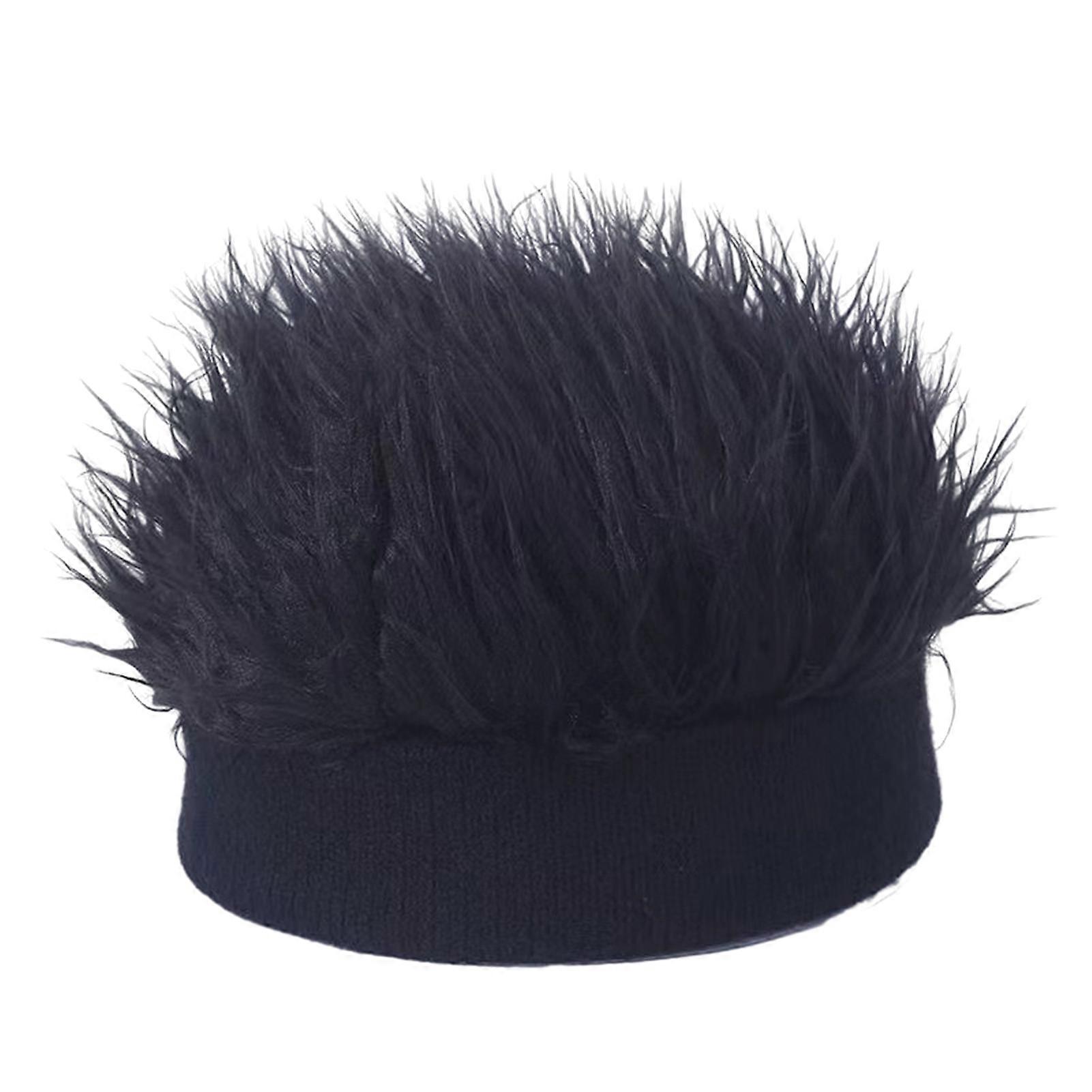 Cosplay Wig Hat Beanie Cap Super Soft High Elastic Breathable Indoor Outdoor Holiday Party Knitted Beanie Hat