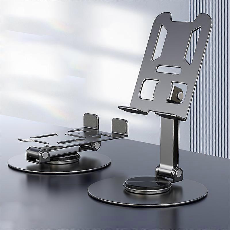 All Metal 360 Rotation Multi Functional Portable Folding Mobile Phone Holder For All Mobile Phones