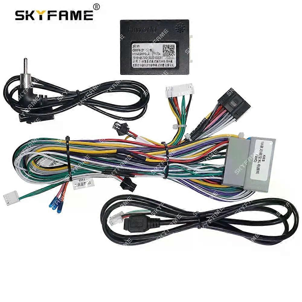 Si applica all'auto 16pin cablaggio adattatore Canbus Box Decoder Android Radio cavo di alimentazione per Chevrolet Malibu XL GMF6.21