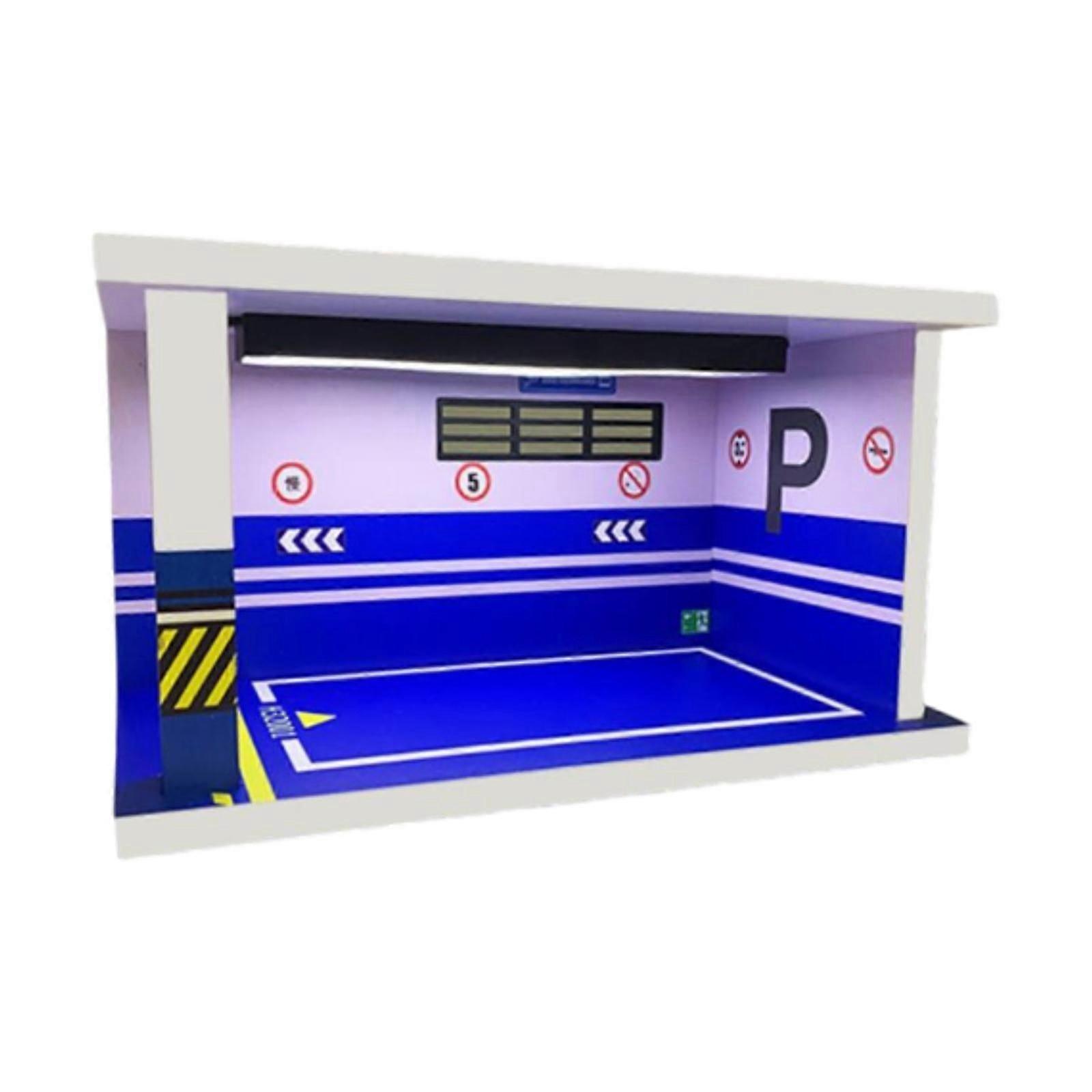 Car Model Display Case 1/32 Scale for Table Car Model Toy Collection Display