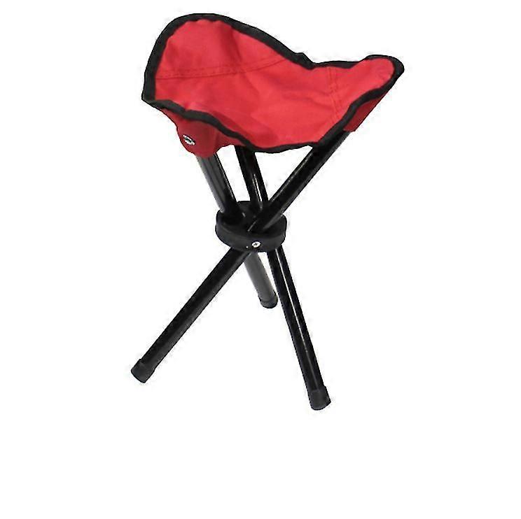 Folding Stool Triangular Folding Stool Triangular Folding Chair (22 * 22 * 31 (red)