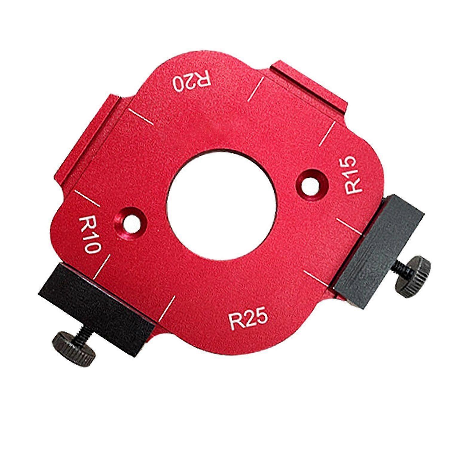 corner jig template round corner template radius jig router template Round
