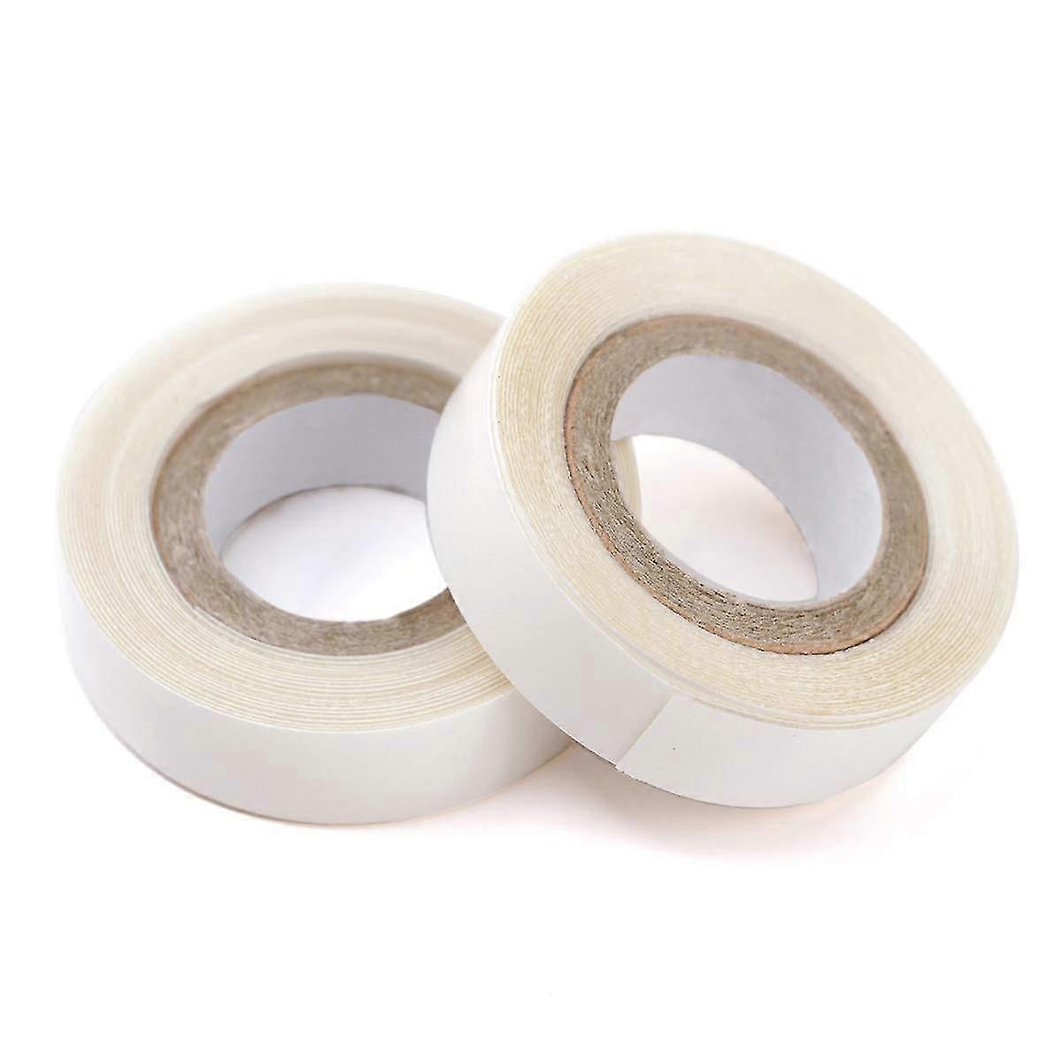 1.27cm X 3 Yards Hair Replment Strong Adhesive L Front Wig Hair Support Tape, Double-sided Water-proof Invisible Tape 2 Rolls/pa For Wigs/toup