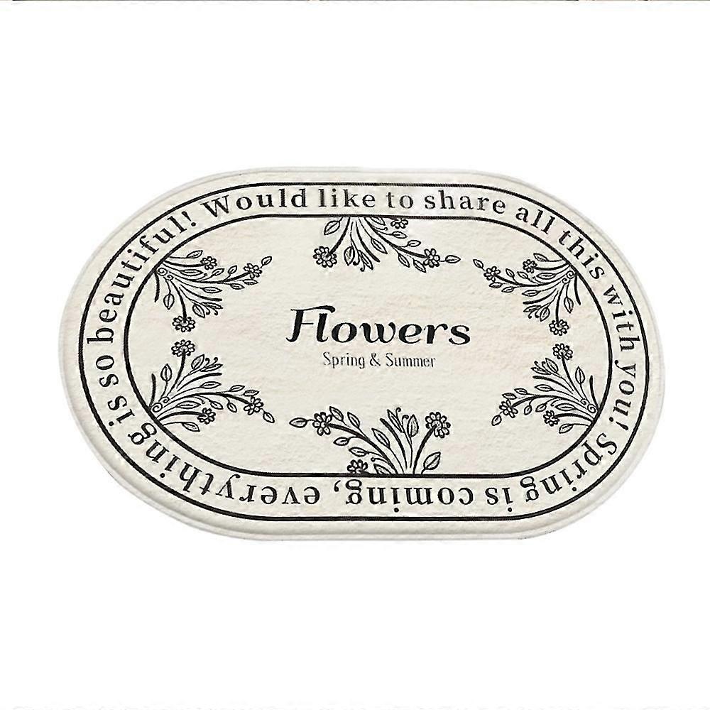 Cartoon Panda Cute Bathroom Mat, Super Absorbent Carpet