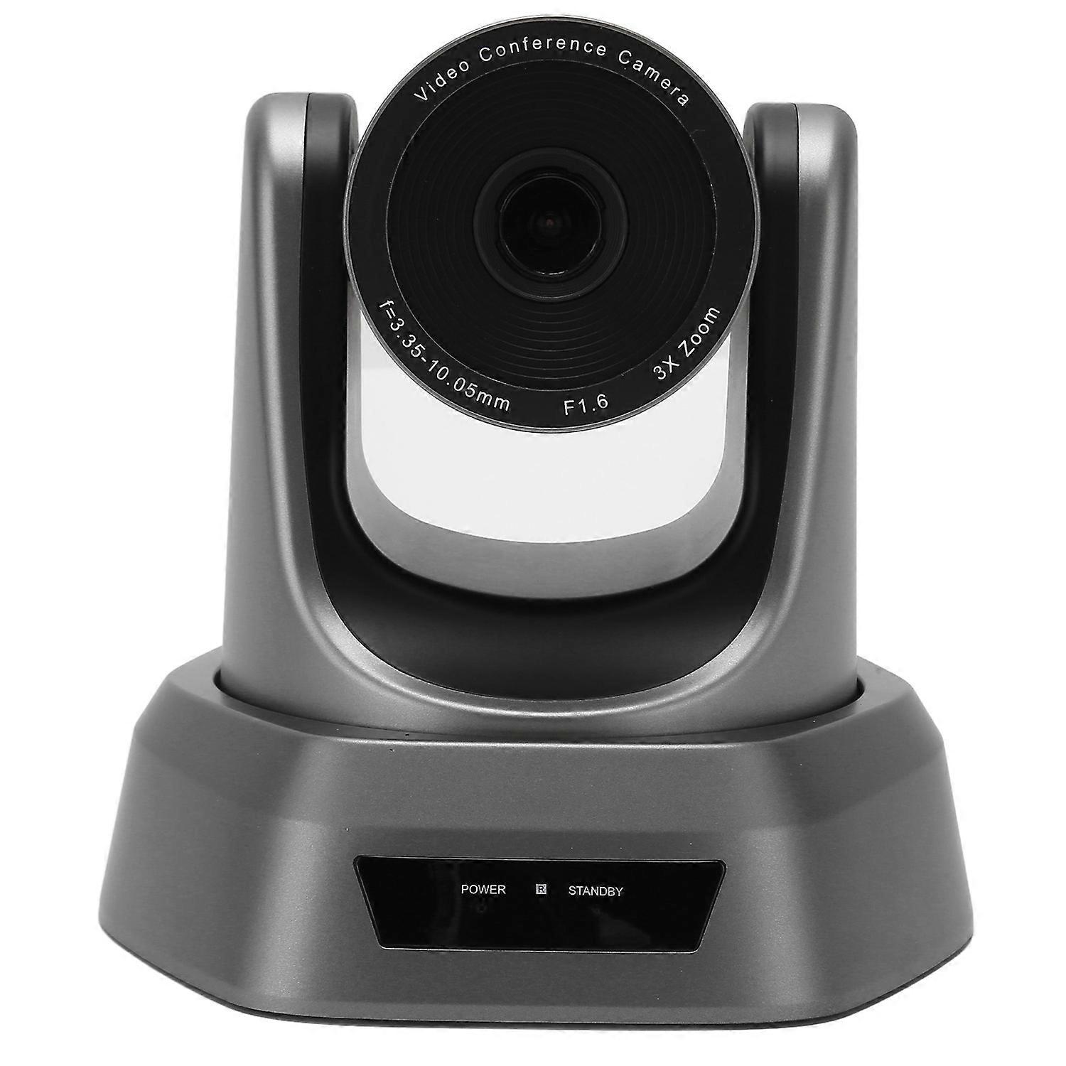 USB PTZ Camera 3X Optical Zoom Full HD 1080P Rotatable Video Conference Camera for Business Meeting