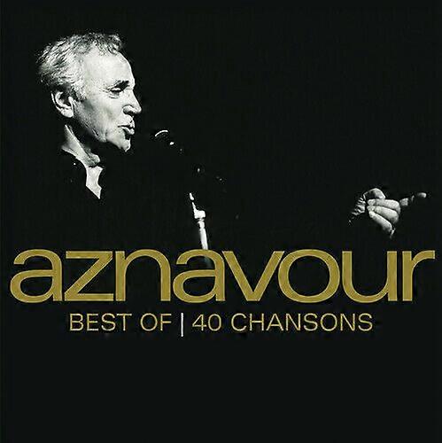 Charles Aznavour Best of 40 Chansons CD 2 discs