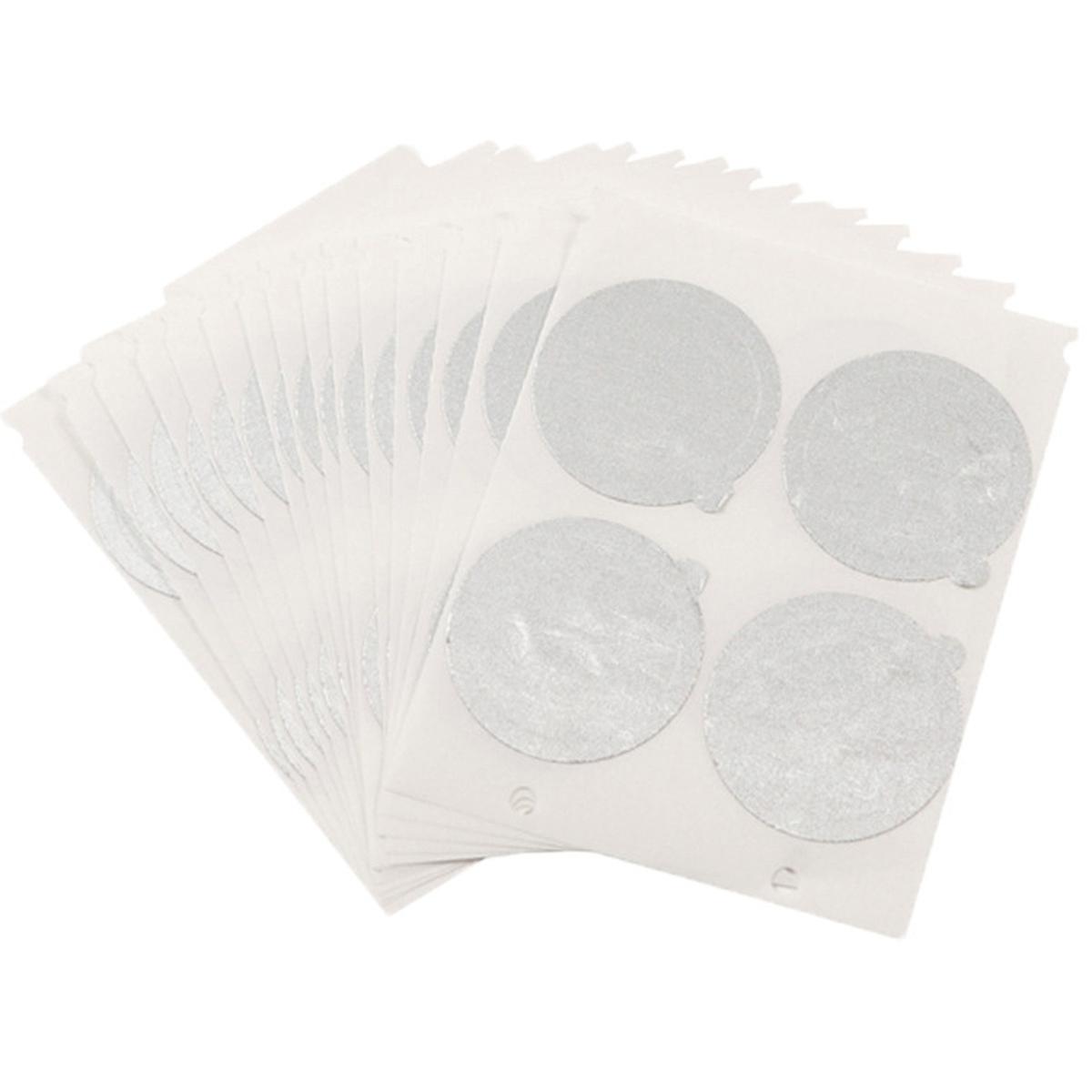 100 Aluminium Espresso Lids for Reusable Capsules