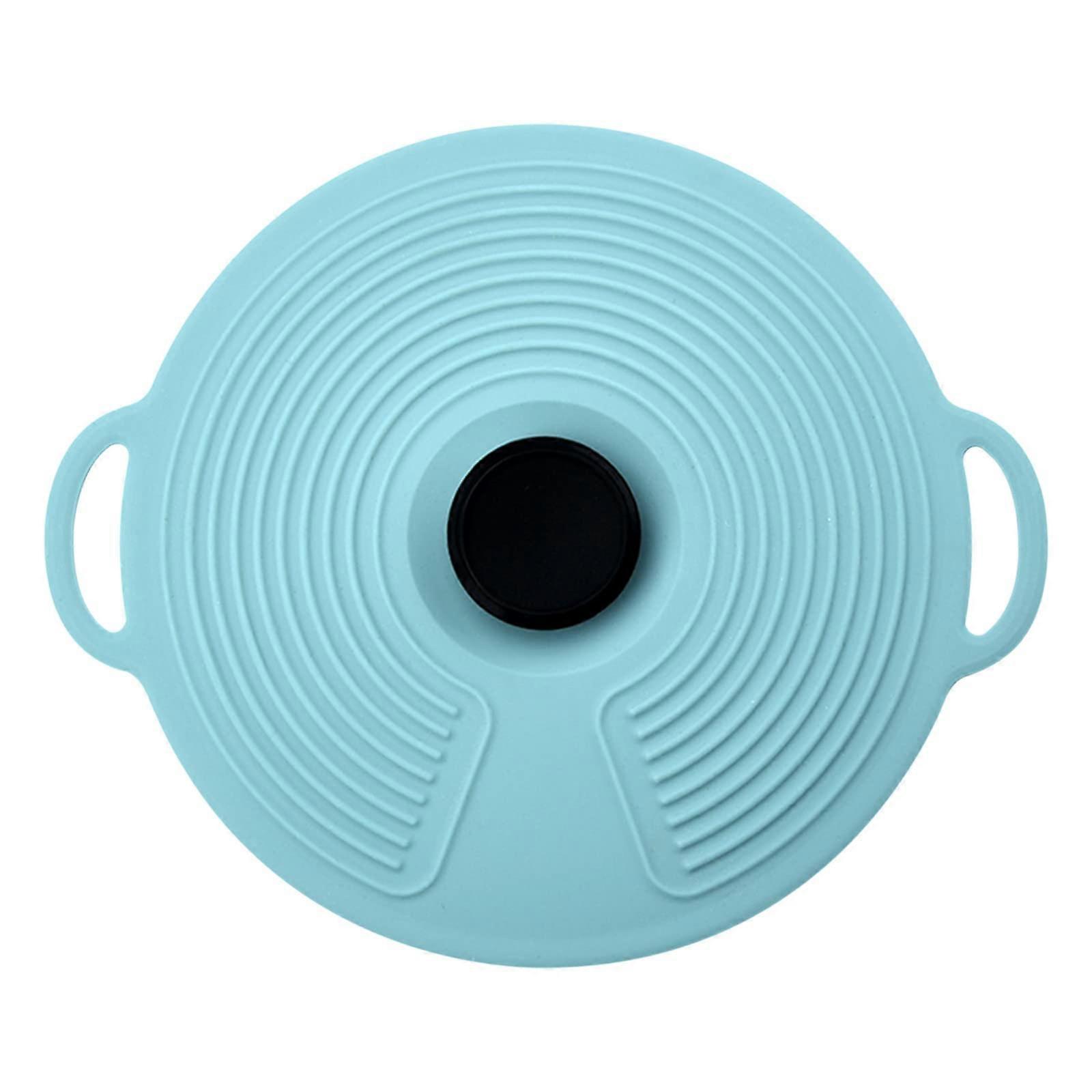 Silicone Reusable Lids Set for Pots and Pans, 11-Inch Size, Heat-Resistant, Multiple Colors, Airtight Design