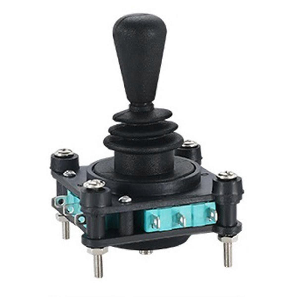 Monolever Joystick Switches with Push Button 2 4 8 Way Reset Momentary Toggle Cross-Rocker Switches CV4-YQ-04R2G