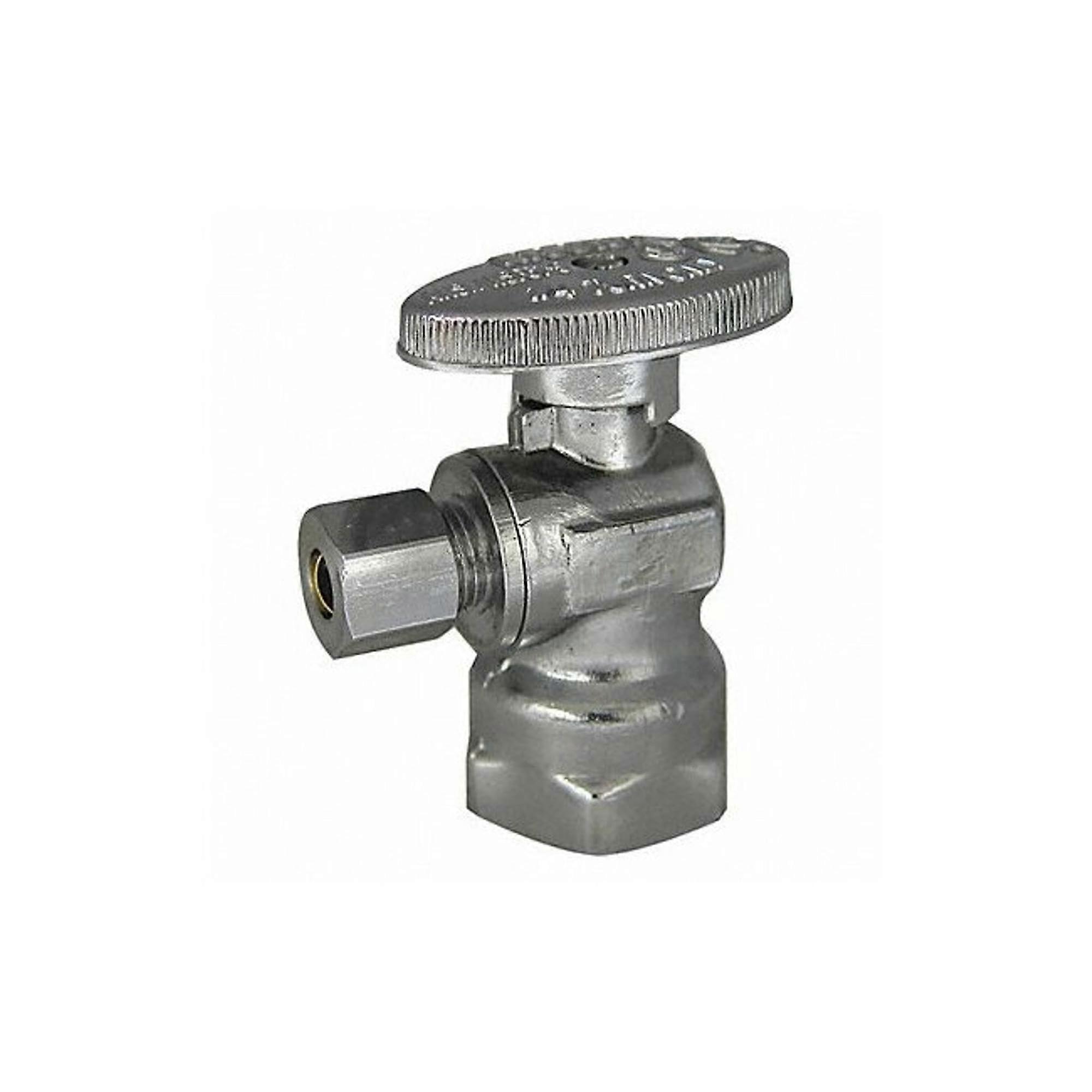 Angle Stop Valve - 1/2” FIP x 1/4” OD Compression Fit