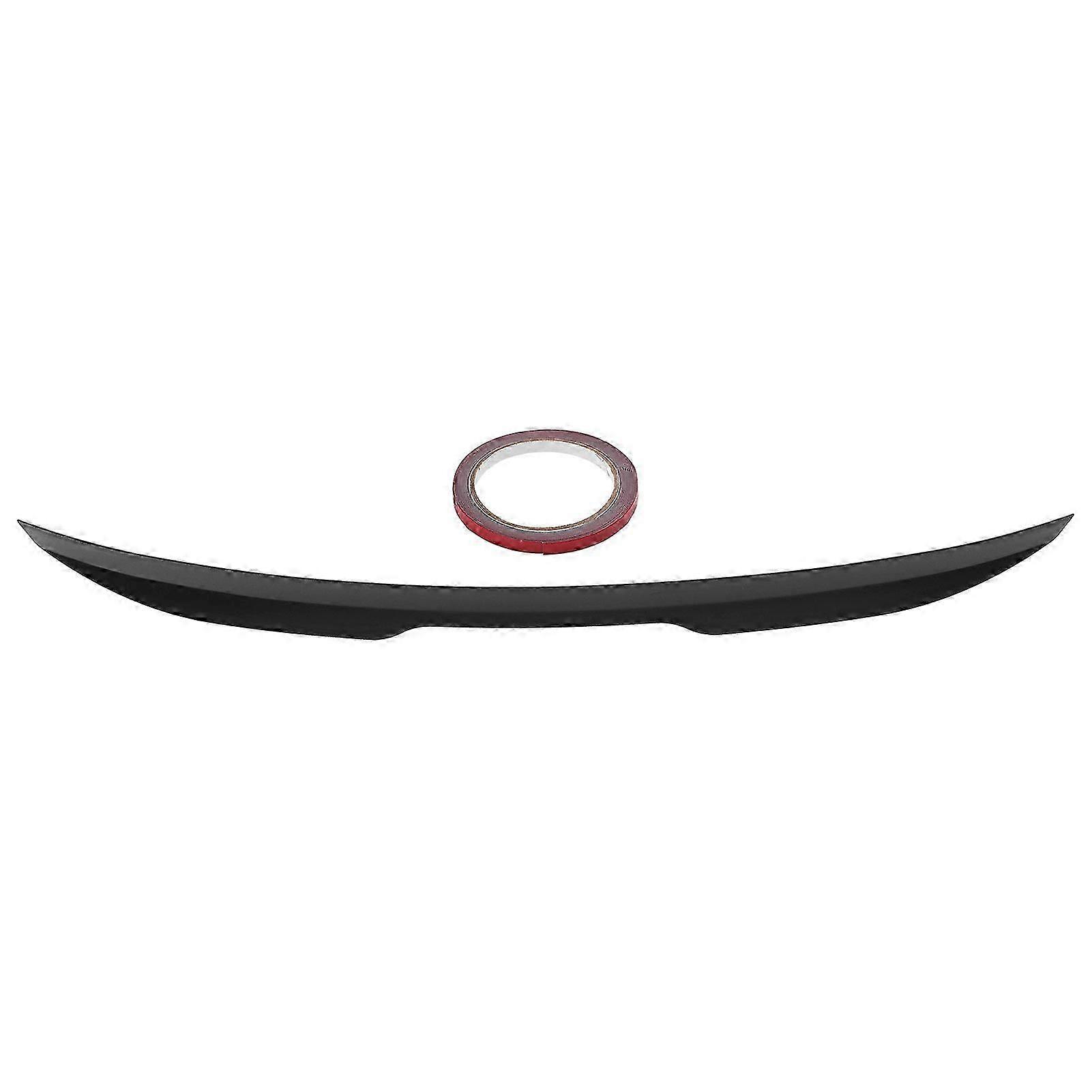 Gloss Black For Renntech Style Trunk Lid Spoiler Wing Fit For Benz E Class W213 Sedan 20172020