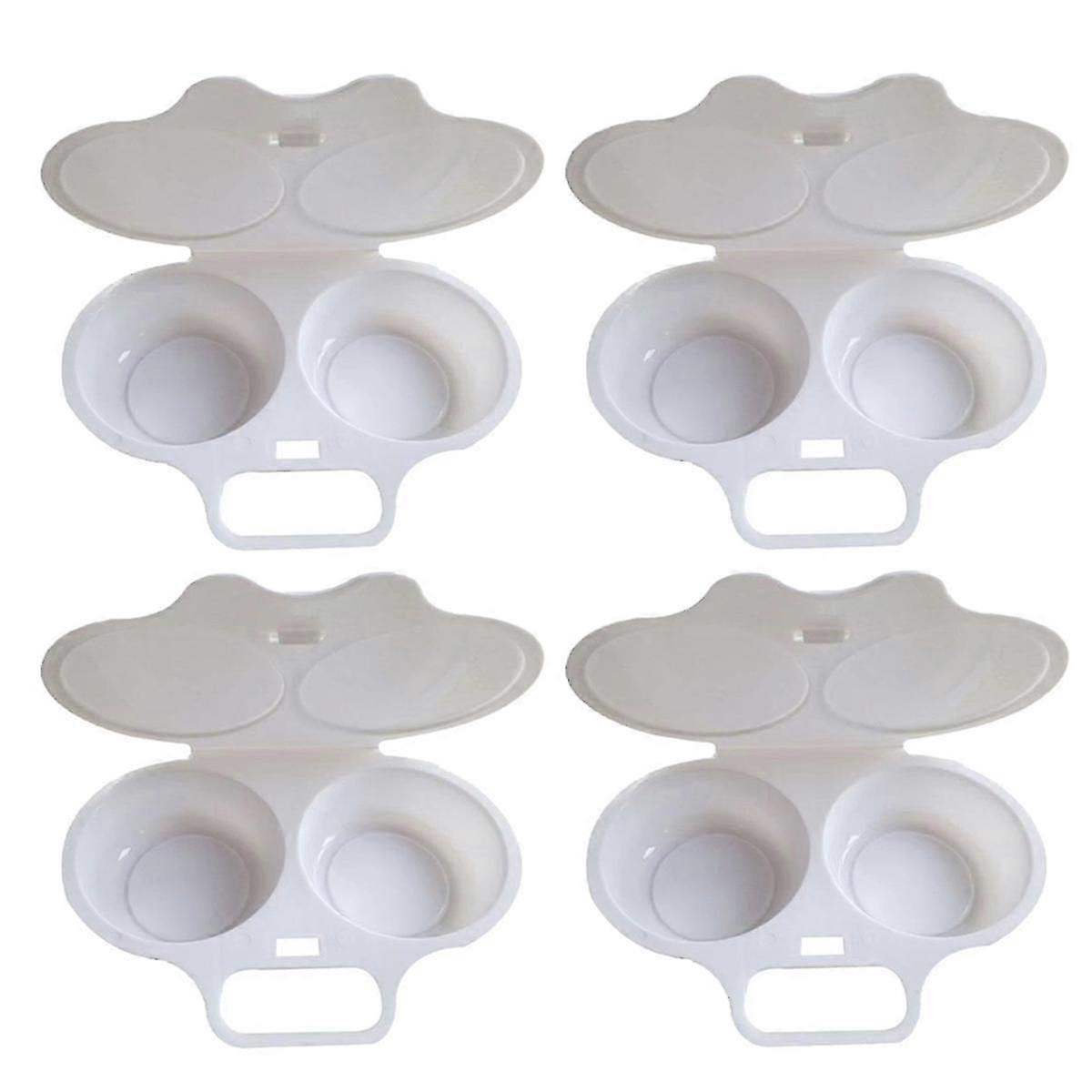Microwave Egg Steamer Omelette Round Egg Steamer Cooking Mold Egg Boiling Tool Kitchen Egg Gadget