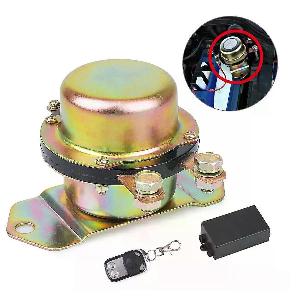 12V/24V Remote Control Car Battery Circuit Breaker 180A Battery Loss Prevention Universal Circuit Breaker Power Disconne