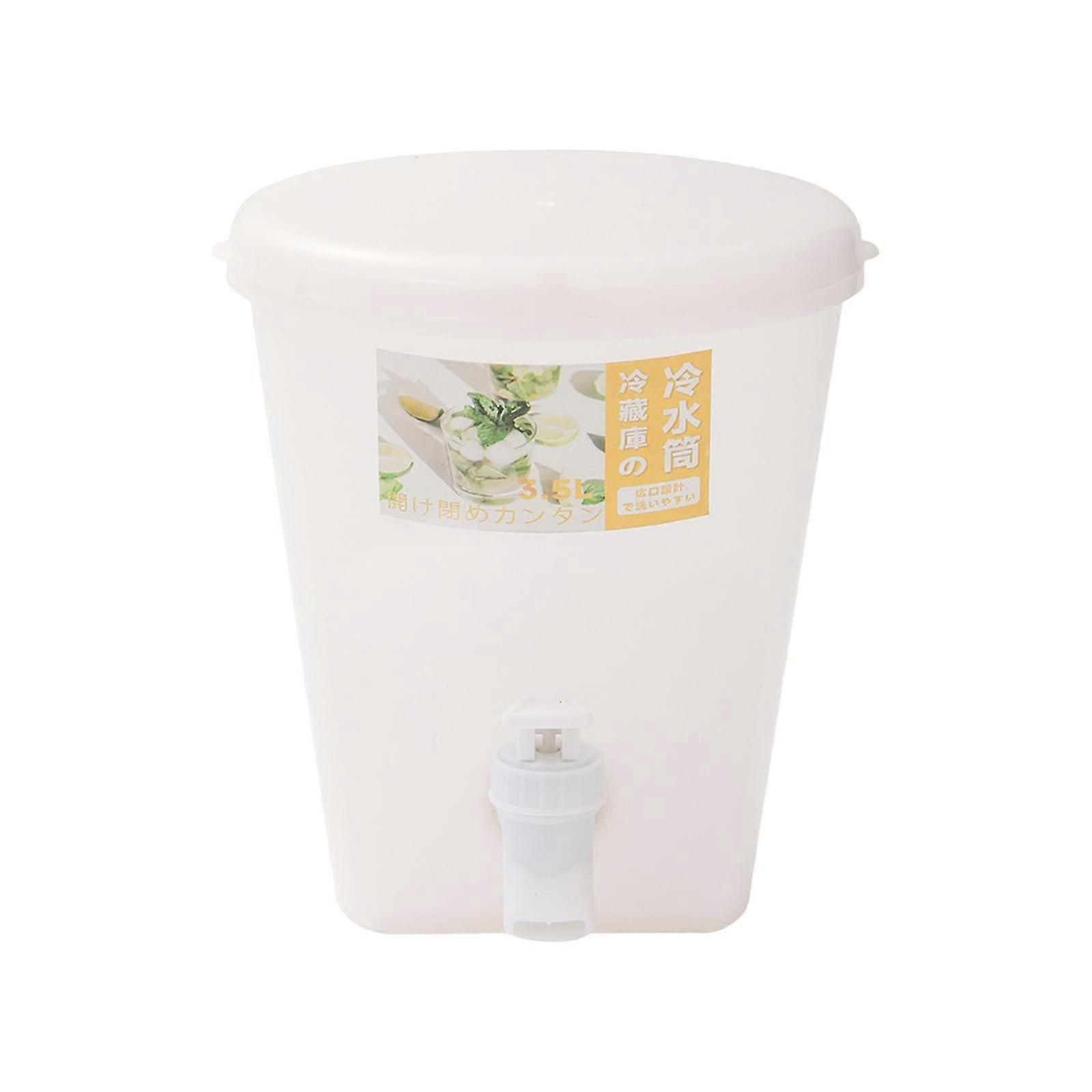 Portable Fruit Teapot with Lid Iced Beverage Dispenser for Home Daily Use