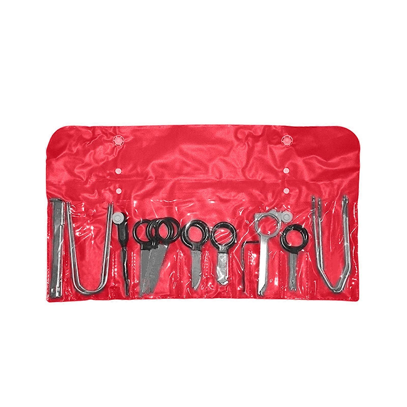20pcs Car Sound Removal set Auto Sound Dismantling Tool Upgrades for Easy Installation & Maintenance in Various Vehicle Red