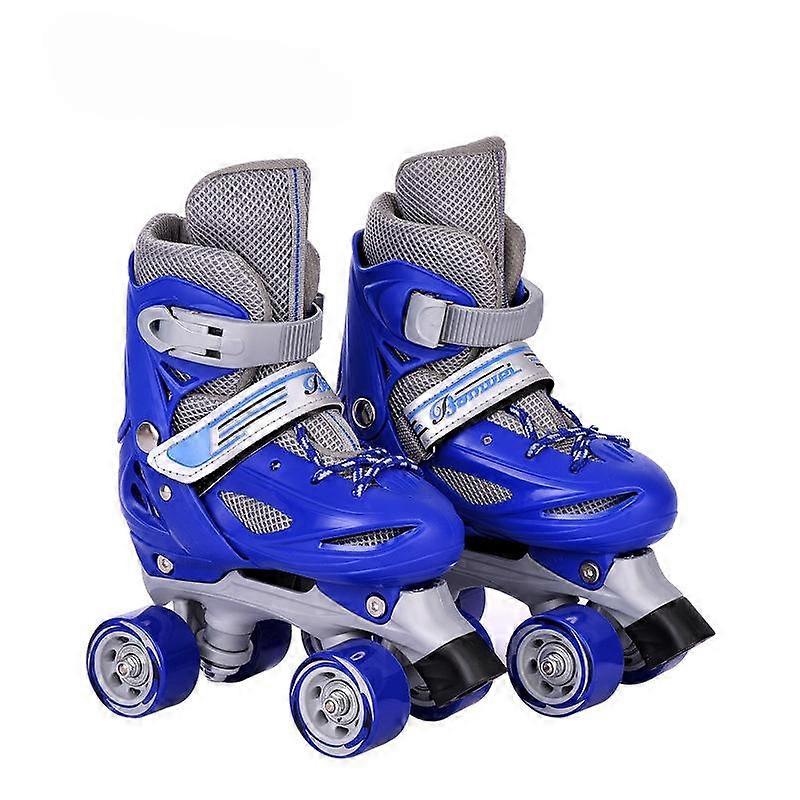 Kids Roller Skates Skating Shoes Sliding Inline Quad Skates Sneakers 4 Wheels