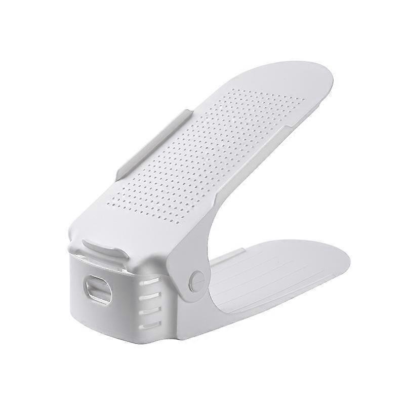 Durable Adjustable Shoes Organizer Wardrobe Shoes Footwear Support Slot Space Saving Shoes Storage Rack Shoebox
