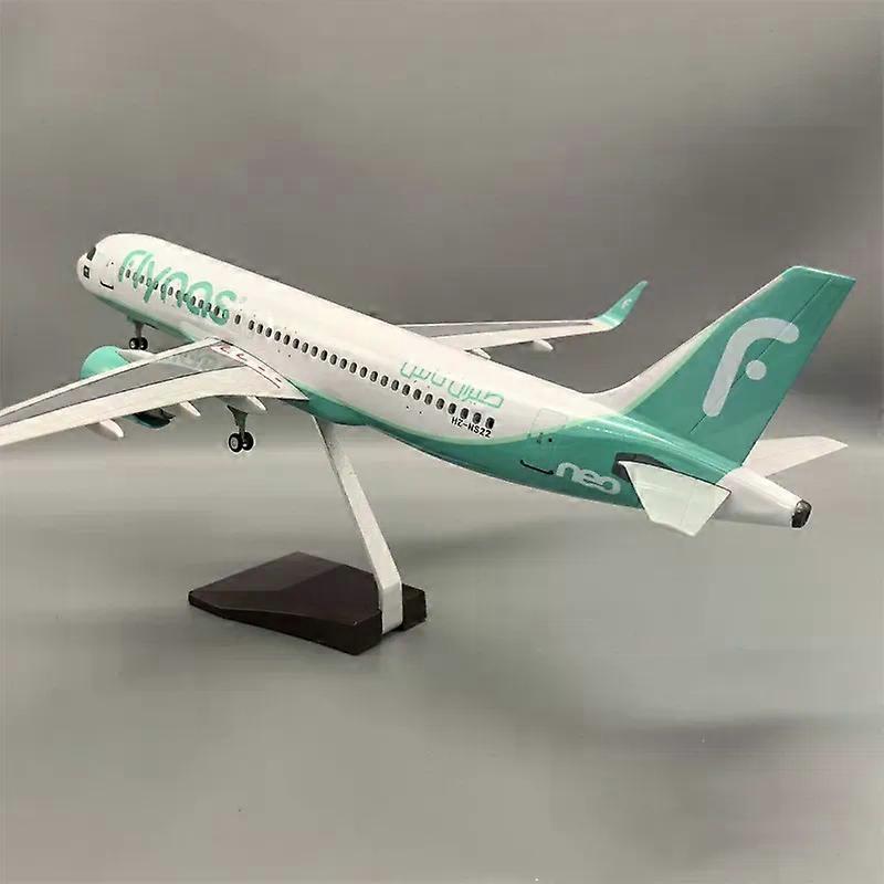 Plane Toy Scale 47cm Aircraft Flynas Airbus Airplane Saudi Nas A320neo ...