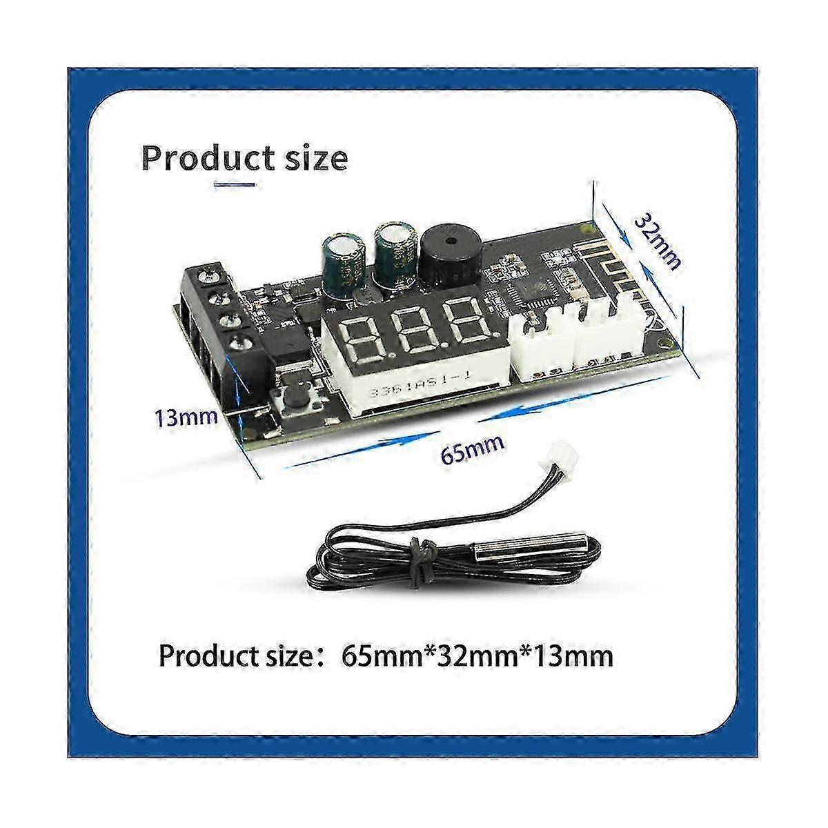 Remote WIFI Thermostat High Precision Temperature Controller Module Cooling and Heating APP Collect