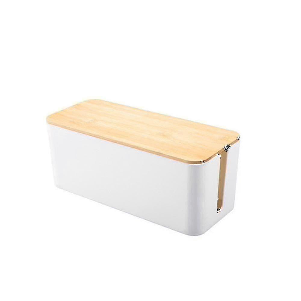 Cable Management Box Medium Cable Organizer Box For Extension Cord Power Stripe Surge Protector Wire Management Organizer Tw