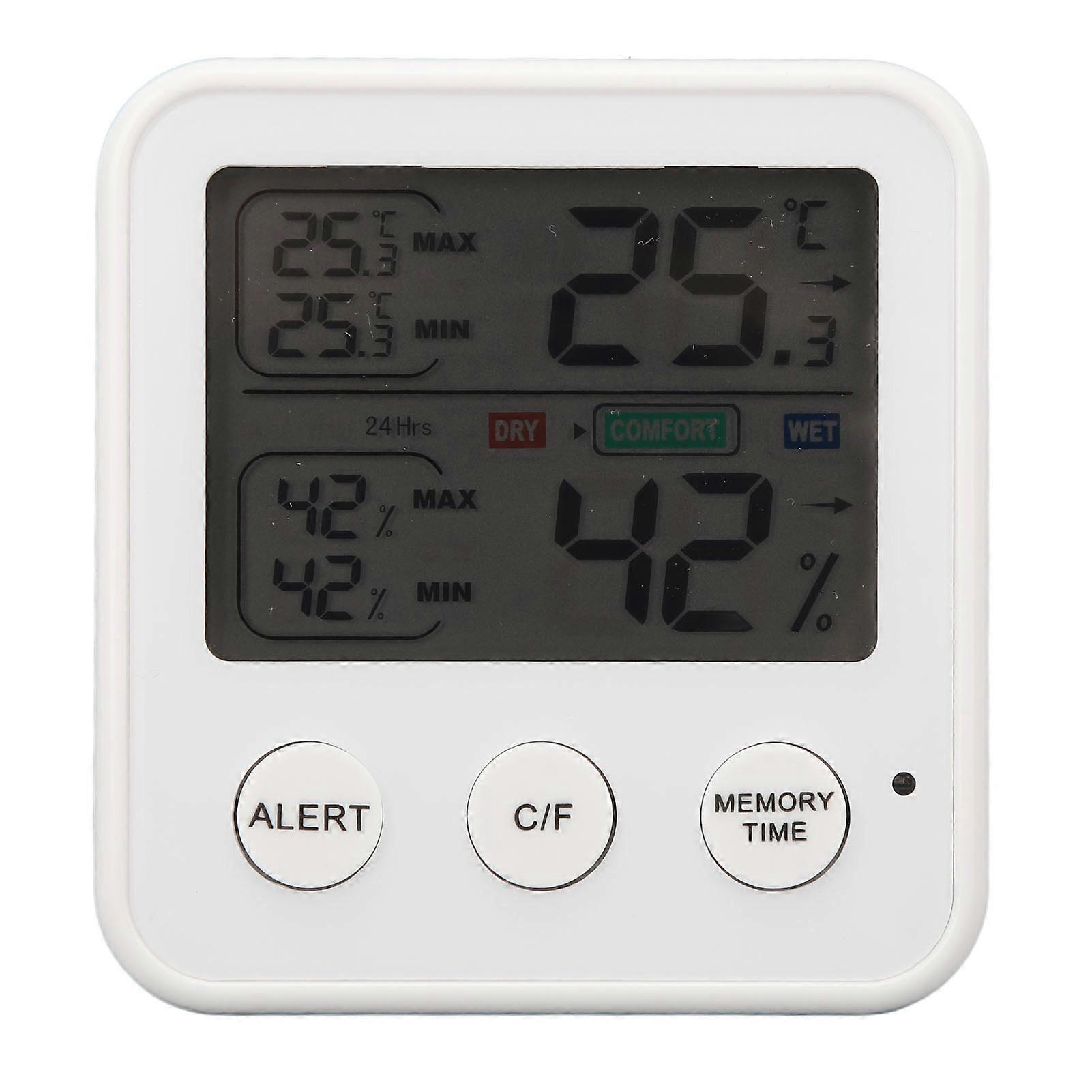 LCD Digital Display Thermometer Hygrometer Temperature Humidity Meter Gauge Hygrothermograph